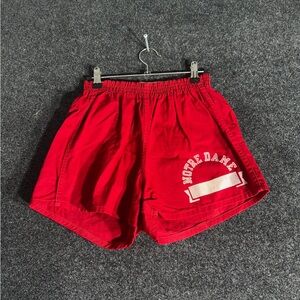 Champion Vintage 70s Notre Dame Red Athletic Shorts Men’s Medium 32–34 USA